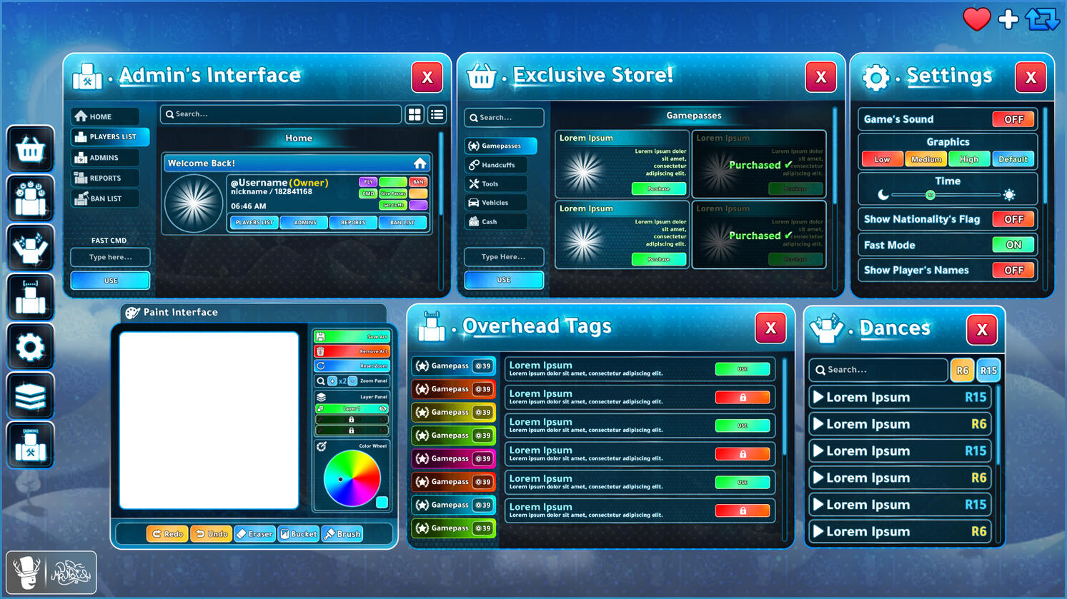 UI CONCEPT #28 [Commission]