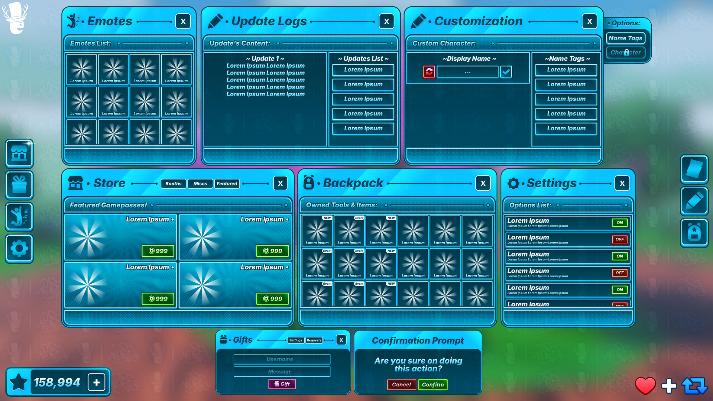 UI CONCEPT #26 [Commission]