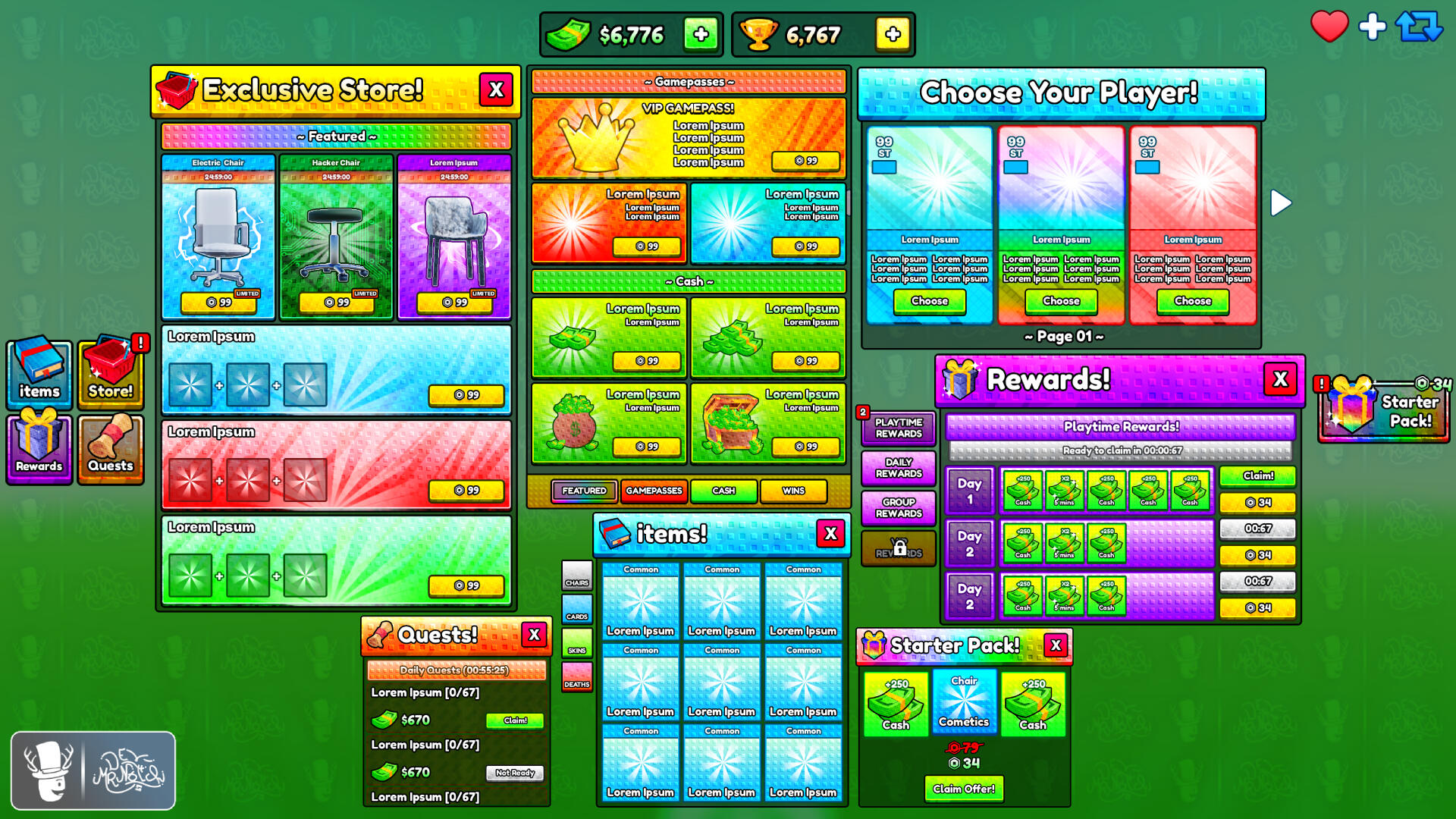 UI CONCEPT #27 [Commission]