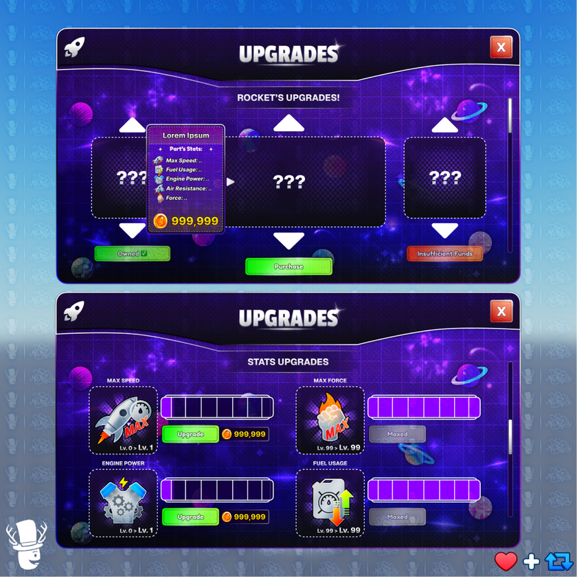 UI CONCEPT #4 [Commission]